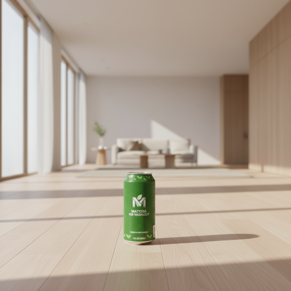 Natural Matcha Pre-Workout Drink
