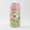 Strawberry flavour Natural Matcha Pre-Workout Drink