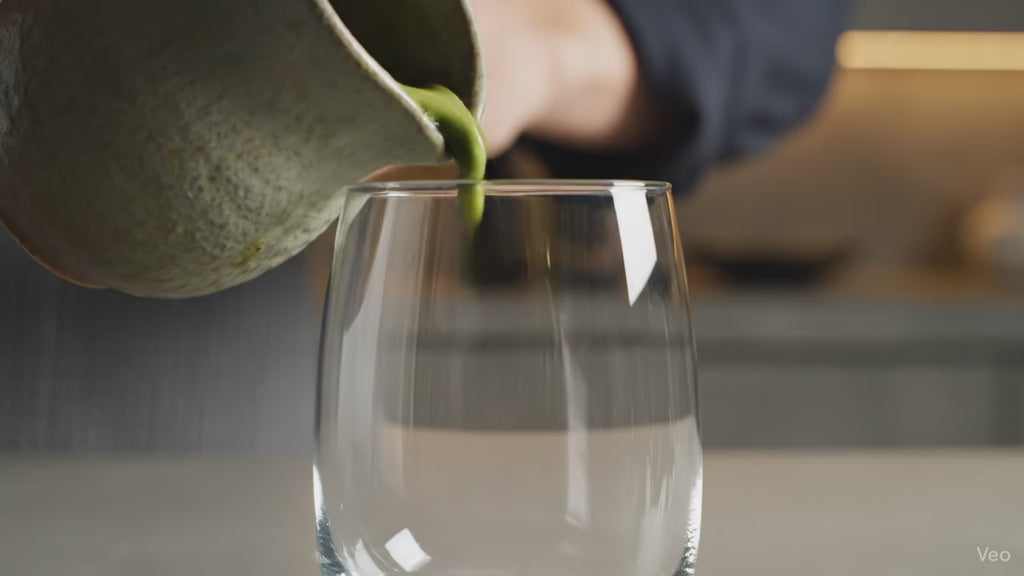 Freshly Made Natural Matcha Pre-Workout Energy Drink