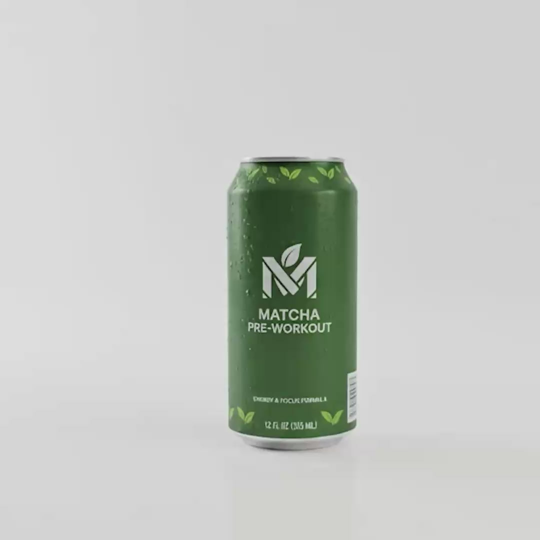 Natural Matcha Pre-Workout Drink
