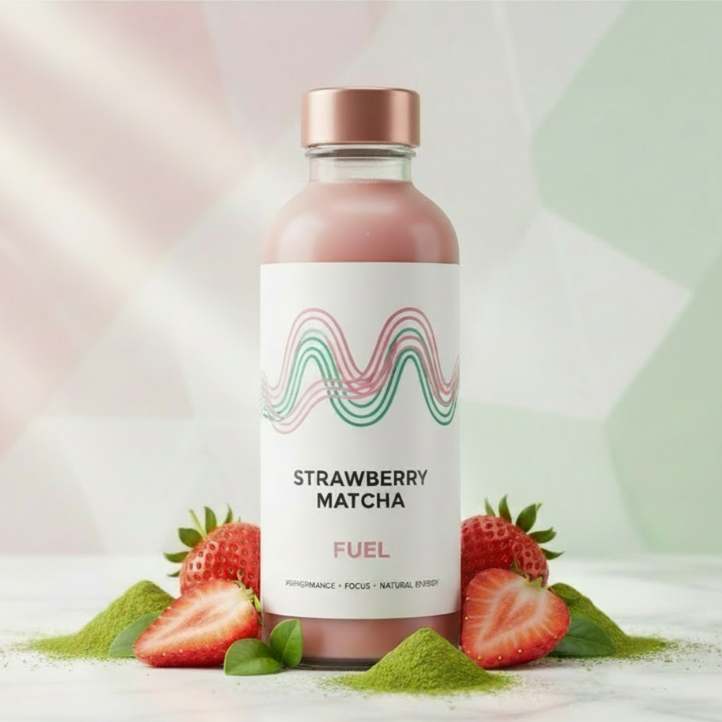 Strawberry Matcha Pre-Workout Banner